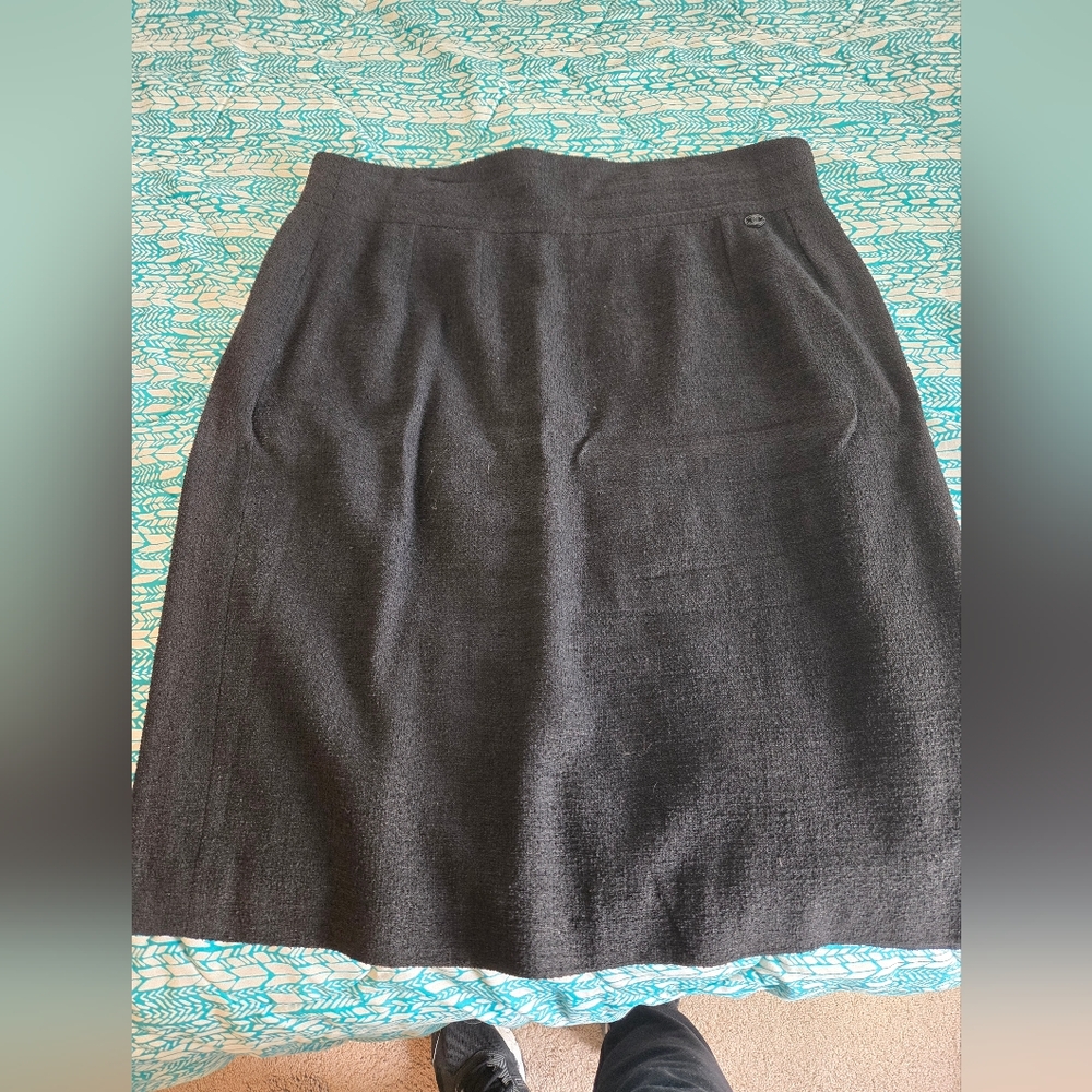 Chanel Elegant Black Women's Skirt